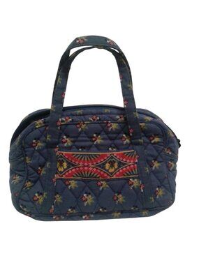 Vera Bradley Satchel Handbag Emily Quilted Floral Dual Handles Zip Closure 2004